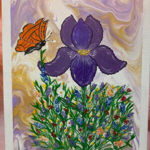 " Stand Out " Original painting by Sabine Cool